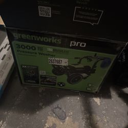 Electric Pressure Washer ( Green Works Pro)