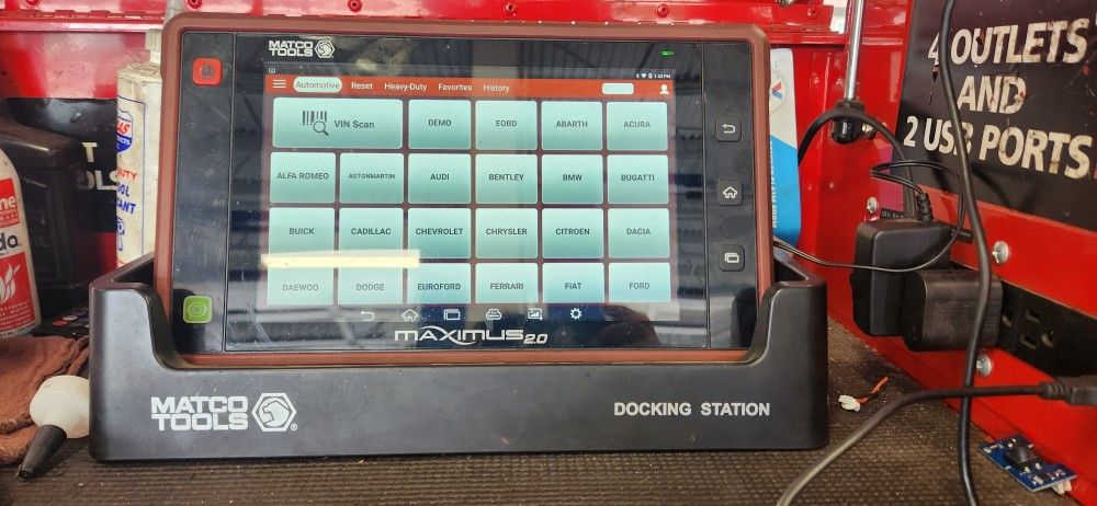 Matco Maximus 2.0 Obd2 Scanner