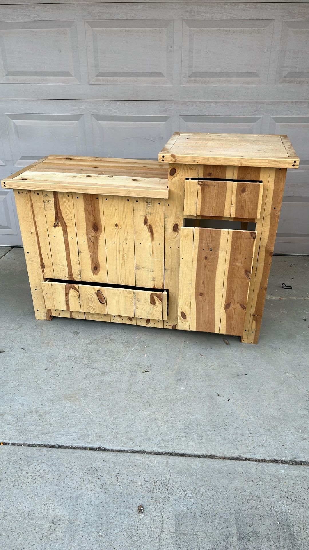 Deck Box Cooler Ice Chest Project Potting Bench