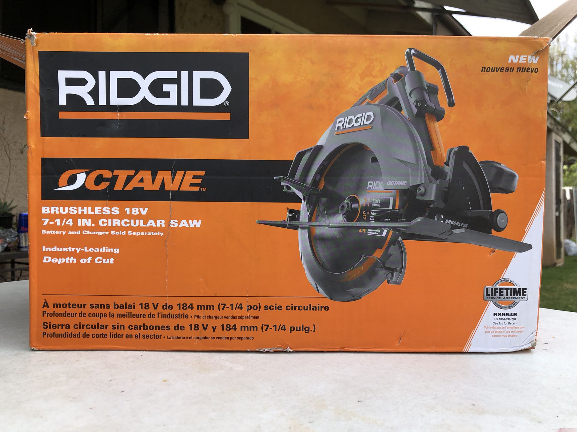 Ridgid Cordless Brushless 18v 71/4 Circular Saw Tool Only for Sale in West  Covina, CA OfferUp