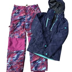 Winter Fleece Zip Out Coat And Snow pants 