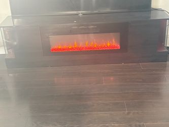Electric Fireplace TV Stand Console
