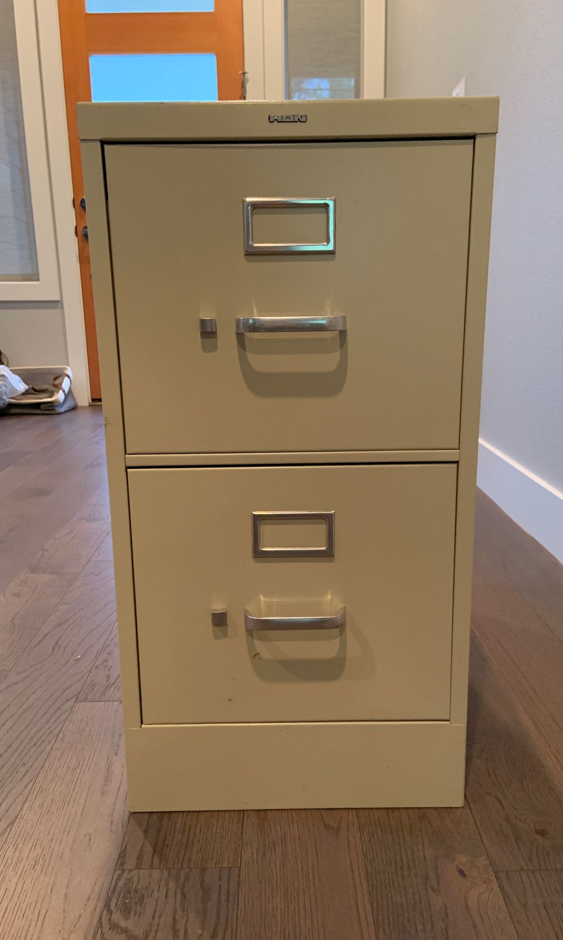 HON 2 drawer file cabinet