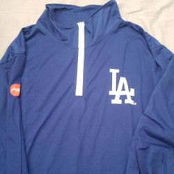 Brand new Dodgers pullover shirt XL