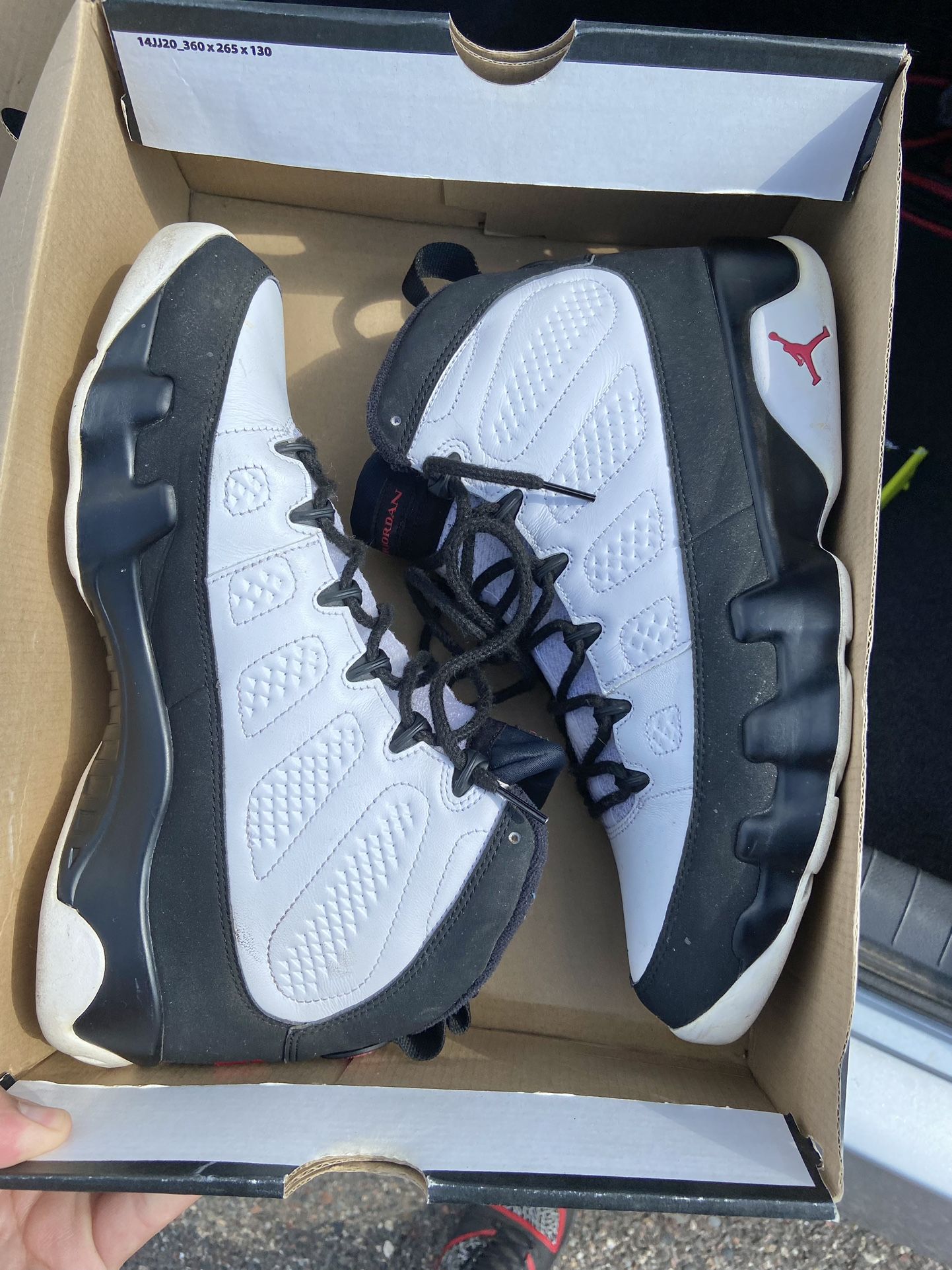 Jordan 9 Space jam (USED)