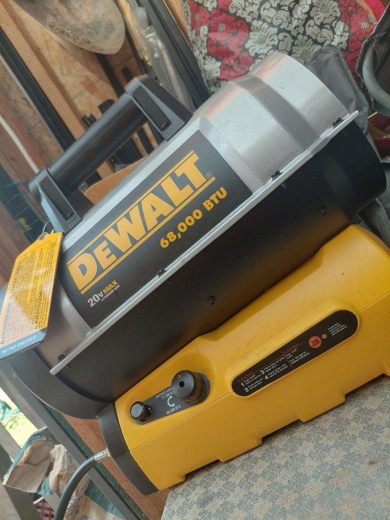 DeWalt Propane Electric Heater