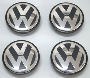 New Volkswagen wheel rim center caps