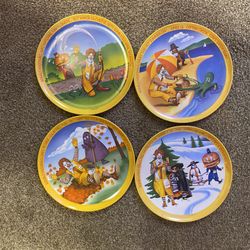 1977 McDonald’s 4 Seasons Plates.