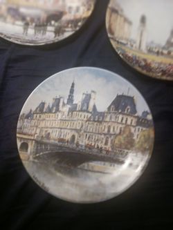 Set Of 5 LOUIS DALI  FRENCH  Porcelain By LIMOGS 