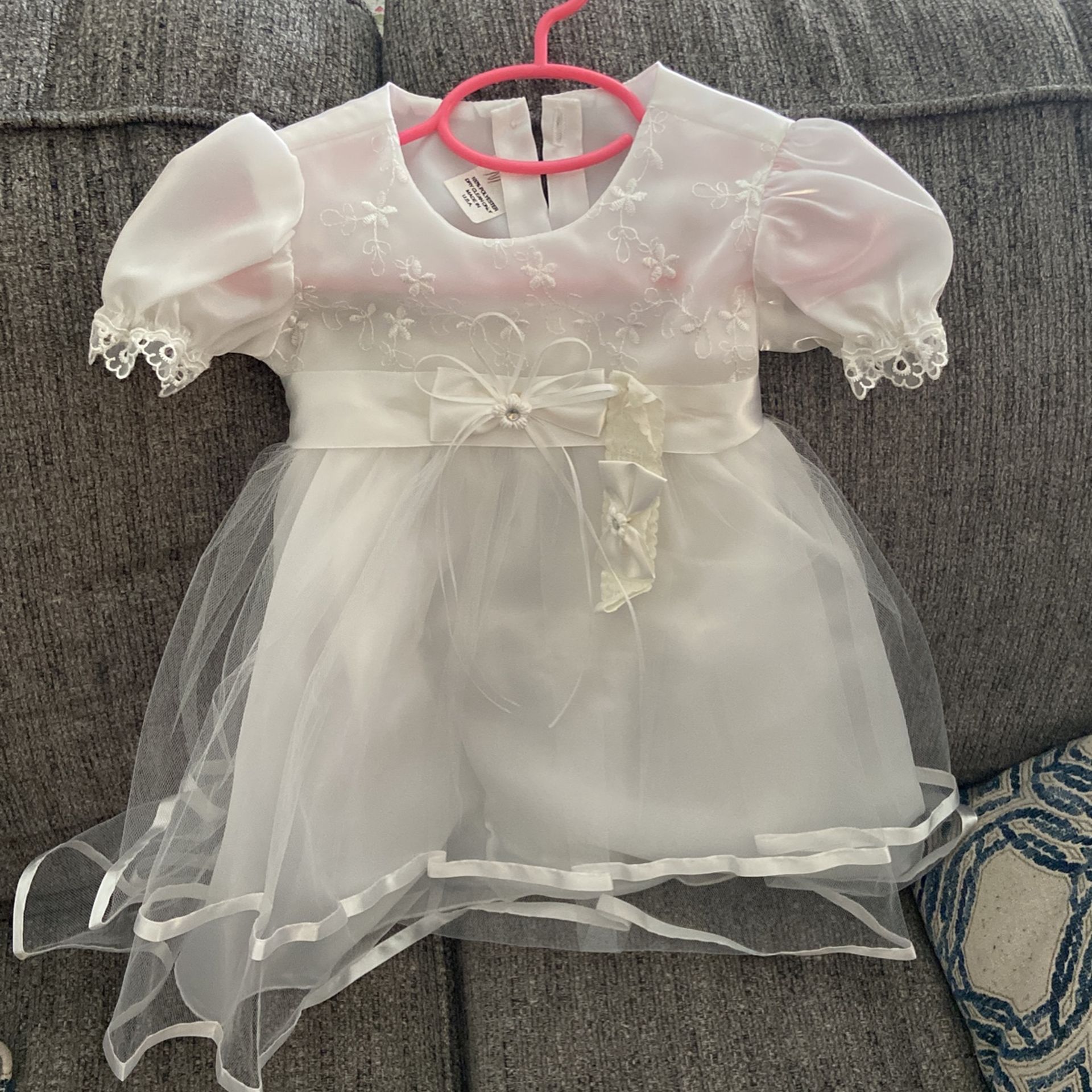 Baptism Dress Size 12 Months