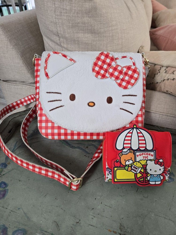 Loungefly Hello Kitty Purse and Wallet