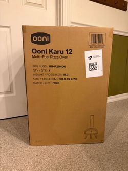 Ooni Karu 12 - New in Box - Pizza Oven plus extras