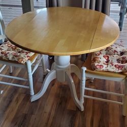 Solid Wood Leaf Table 