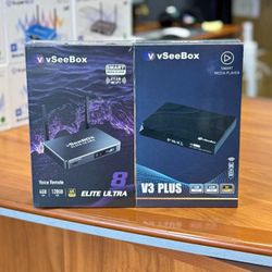 VSEEBOX V3 PLUS/ ELITE ULTRA - 1 YEAR WARRANTY - FULLY LOADED ‼️