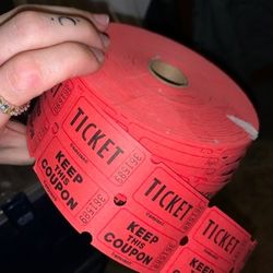 Whole Set Of Raffle Tickets 