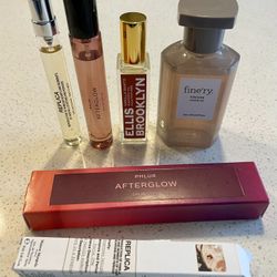 Set of four Replica, Phlur, Ellis Brooklyn, Fine’ry perfumes