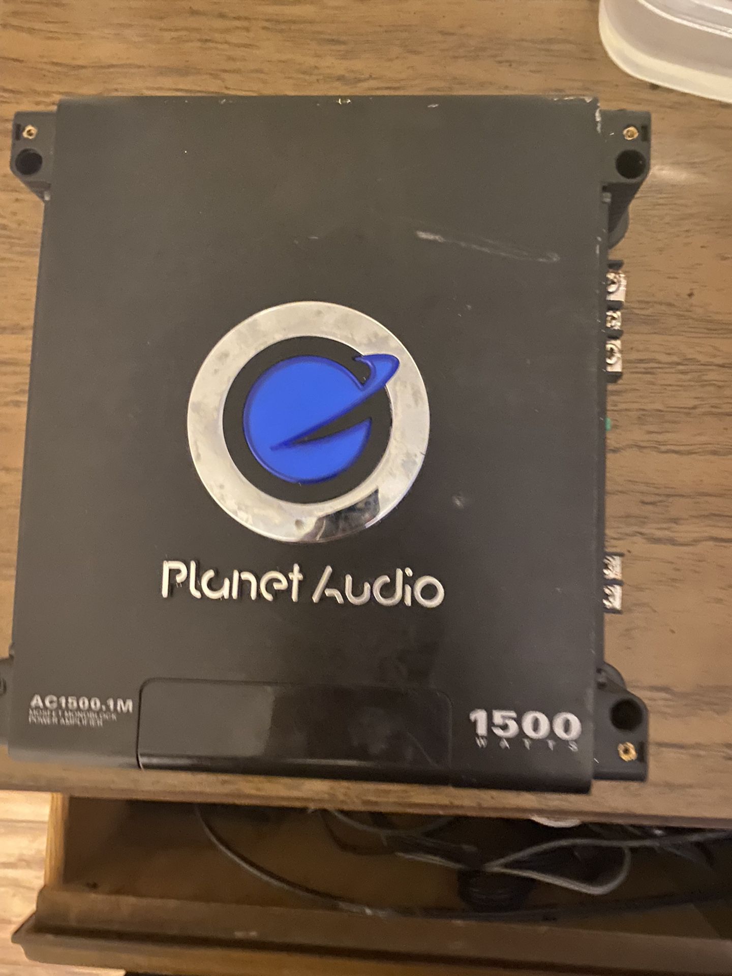 Planet Audio Ac1500 Amplifier- Boss Audio Radio 
