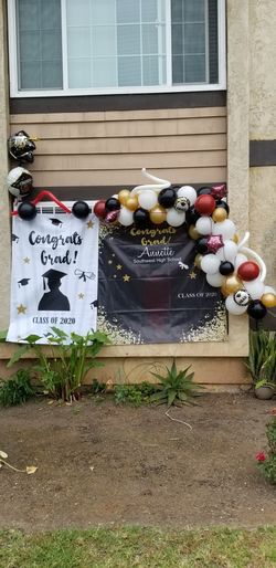Balloons decor grad and more 🥳🥳🎈🎈🎈