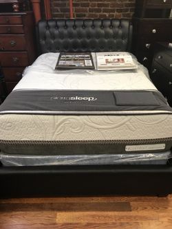 Brand New Queen Or Full Size Bed With Orthopedic Mattress For $499