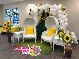Balloon Garland and Backdrop