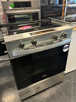 New Flat Stove with factory warranty!