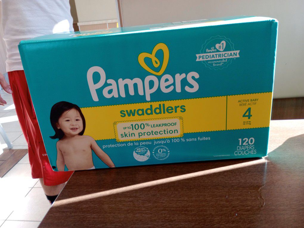 Pampers Size 4 120count