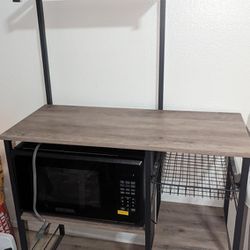 Microwave And Stand