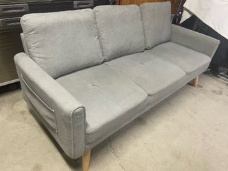 Grey color sofa