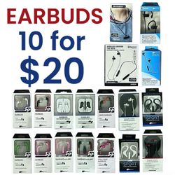 NEW!! Earbuds & Headphones