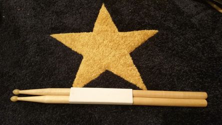 Nylon Tip Drum Sticks 5BN New (9 pairs available)