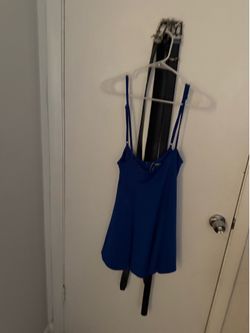 Blue dress