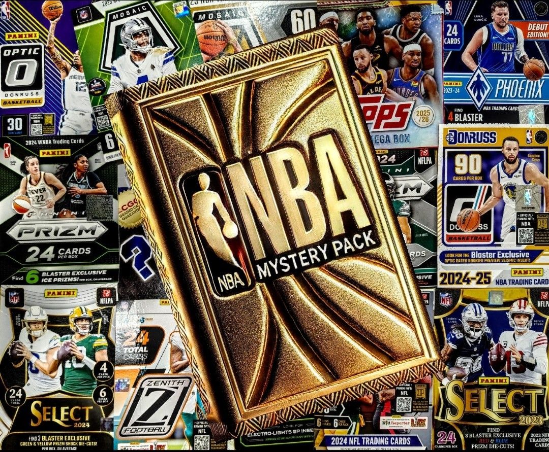 MYSTERY NBA HOT PACK! AUTOS, CASE HITS, NUMBERED, & MORE! READ DESCRIPTION