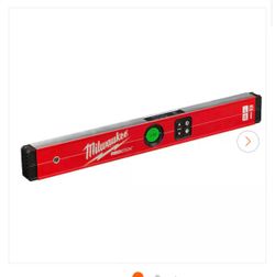 BRAND NEW IN BOX Shop Milwaukee 24 in. Redstick Digital Box Level with Pin-Point Measurement Technology