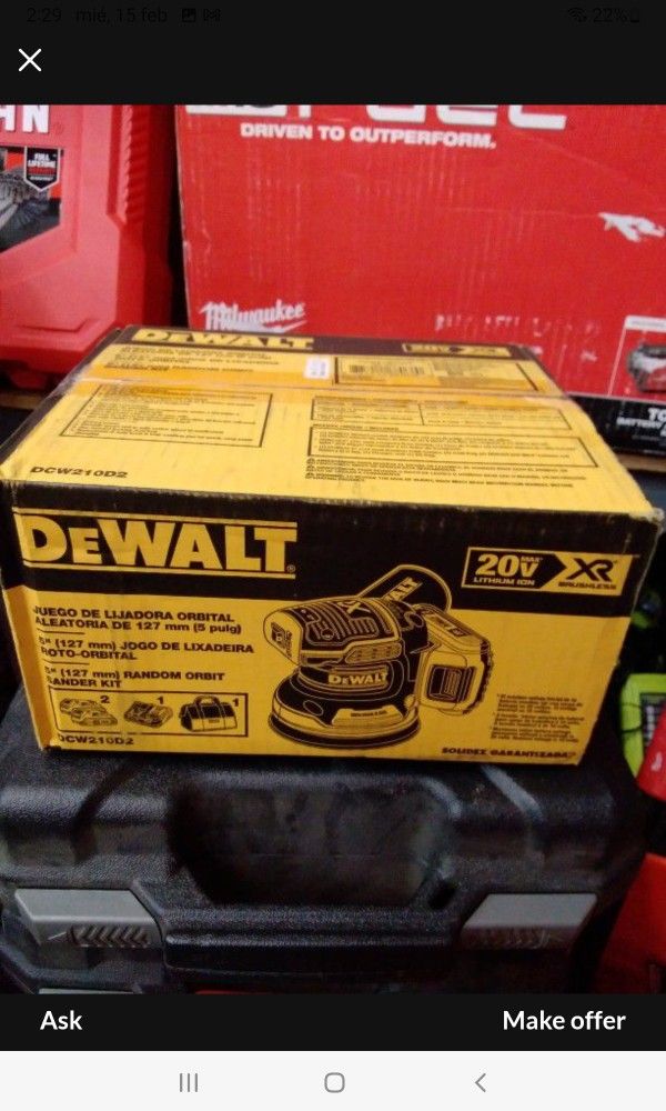 DEWALT 20V MAXLITHIUM ION XR BRUSHLESS 5