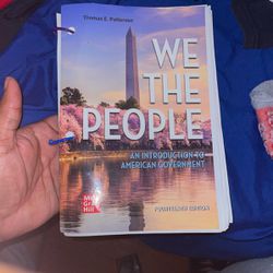 “WE THE PEOPLE (AN INTRODUCTION TO AMERICAN GOVERNMENT) “ 