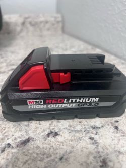 Milwaukee tools battery