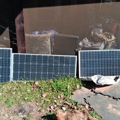 Lot Of 3 Solar Panels (100w Each)
