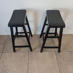 Worn Bar Stools 