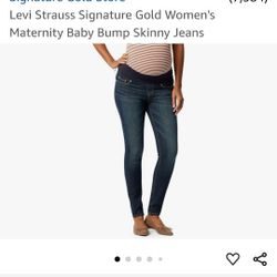 Levi's Maternity Jeans - Below The Belly Band