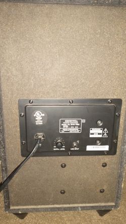 Onkyo 10" active subwoofer