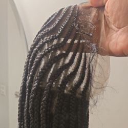 Brand New Braided Lace Front Wig 