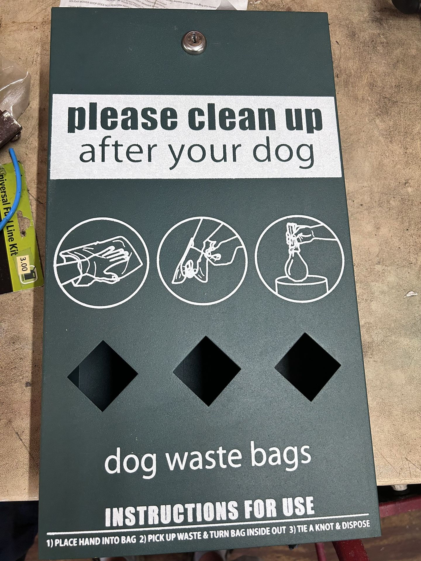 Pet Clean Up Station