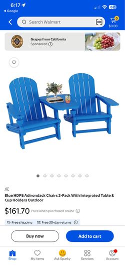 New poly Adirondack chairs