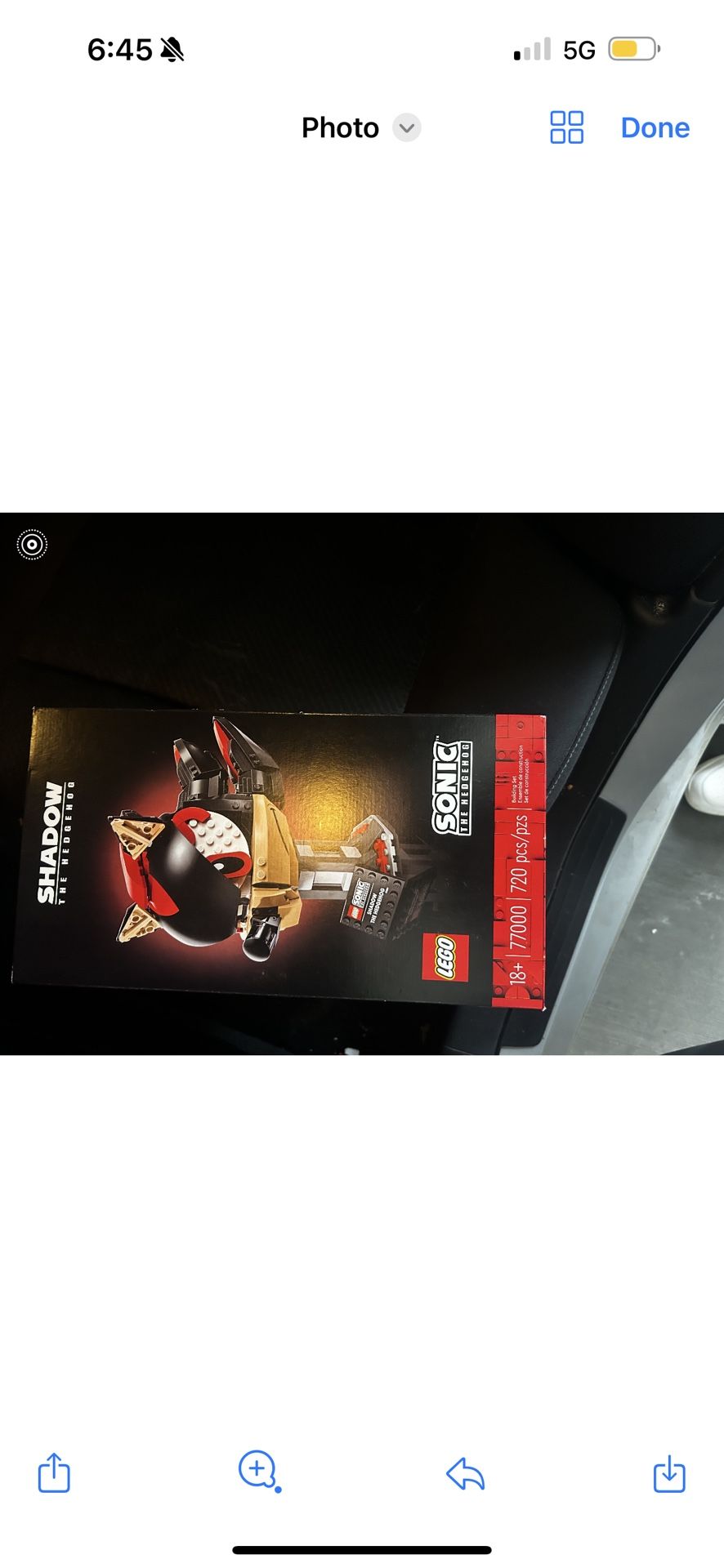 Sonic Lego Set