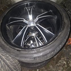 22inch American Racing Rims 5x114