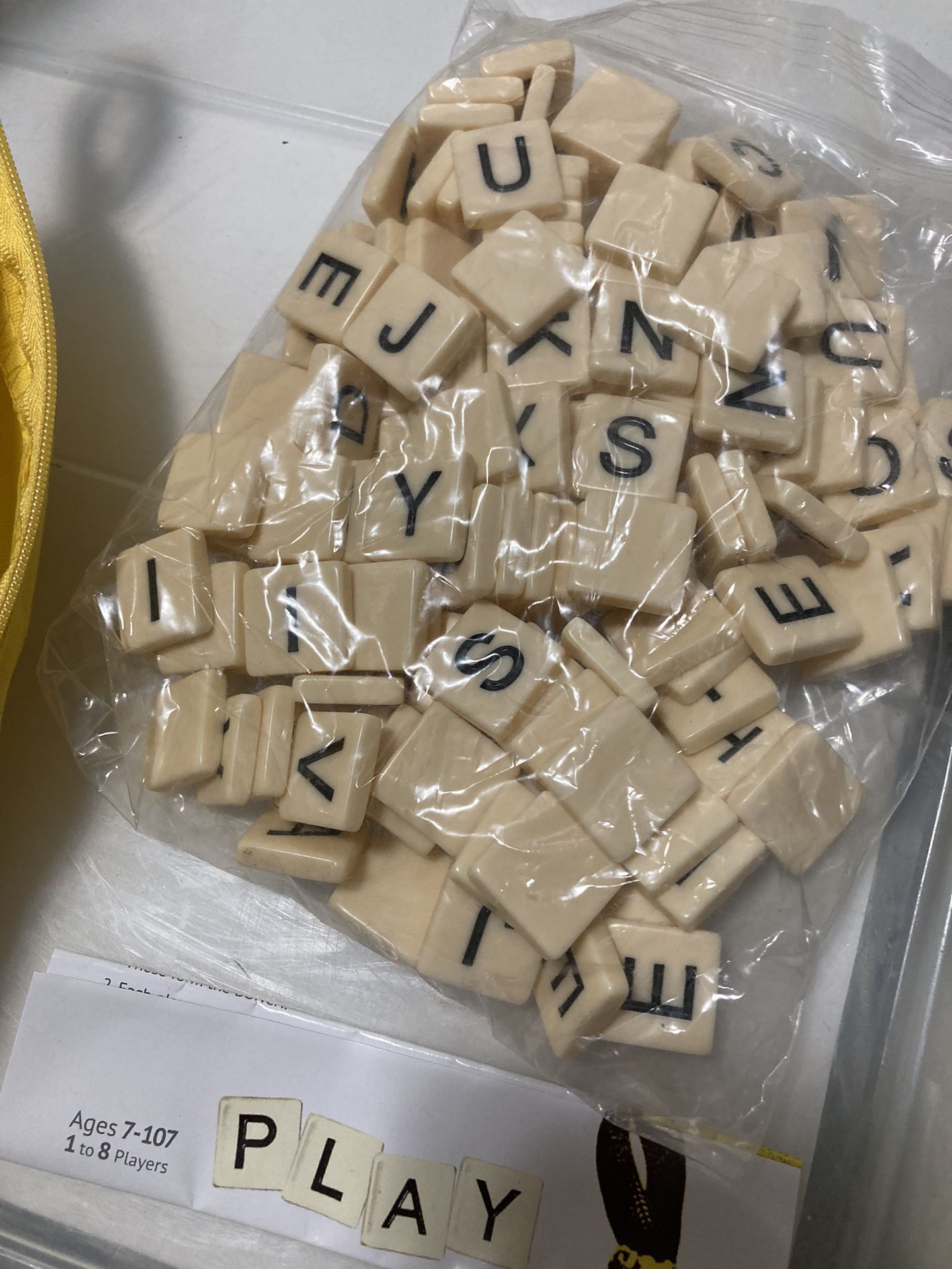 Alphabet Pieces Word Game 