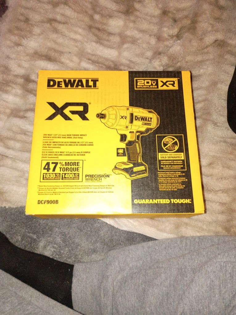 DeWALT XR 20V Brushless 1/2 Impact
