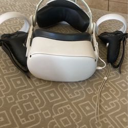 Oculus Quest 2 With Elite Strap And Controller Grips
