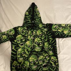 Supreme Skull Hoodie Size Medium