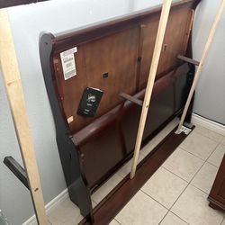Full mattress and bed frame